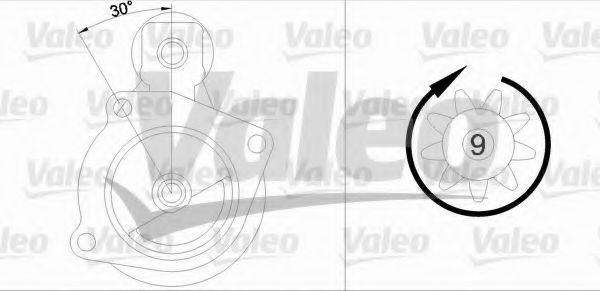 Стартер VALEO 436099 Стартер VALEO 436099