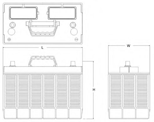 EXIDE EG110B