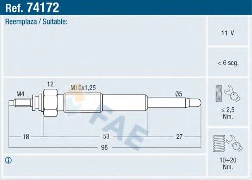 FAE 74172