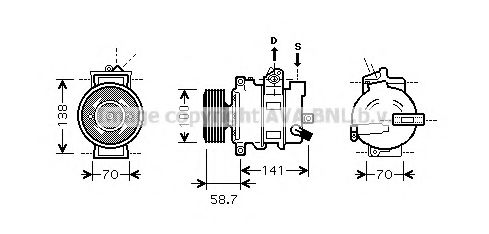 AVA QUALITY COOLING AIAK287