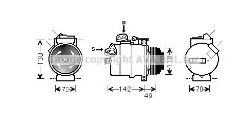 AVA QUALITY COOLING BWAK389