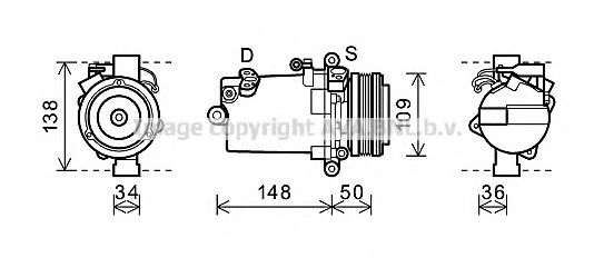 AVA QUALITY COOLING BWAK408