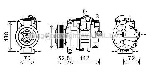 AVA QUALITY COOLING BWK415 AVA QUALITY COOLING BWK415