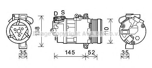 AVA QUALITY COOLING BWK545