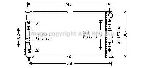 AVA QUALITY COOLING CR2054