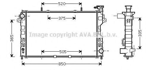 AVA QUALITY COOLING CR2077