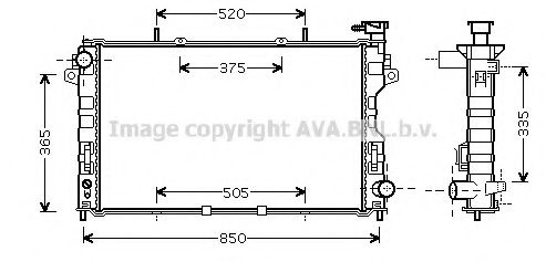 AVA QUALITY COOLING CR2081