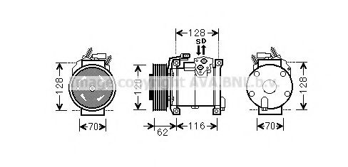 AVA QUALITY COOLING CRAK109