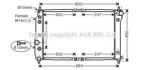 AVA QUALITY COOLING DWA2068