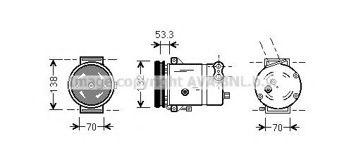 AVA QUALITY COOLING DWK018