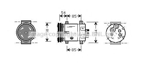 AVA QUALITY COOLING DWK020