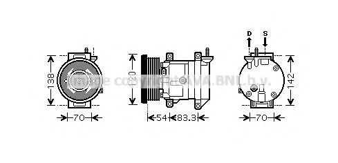 AVA QUALITY COOLING DWK071