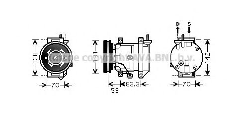 AVA QUALITY COOLING DWK080