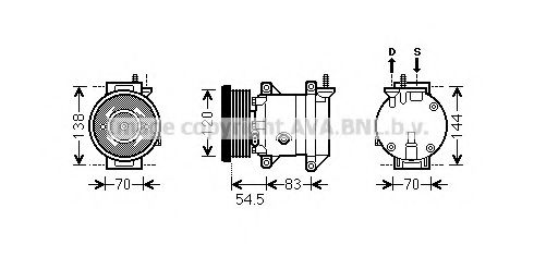 AVA QUALITY COOLING DWK091