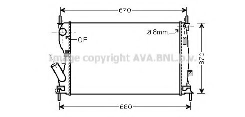 AVA QUALITY COOLING FDA2408