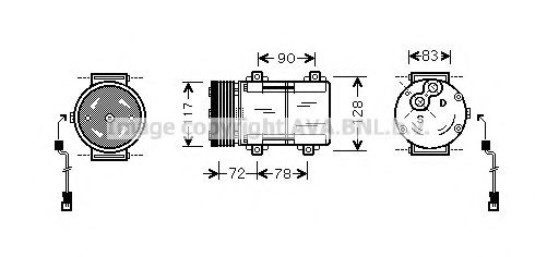 AVA QUALITY COOLING FDK285