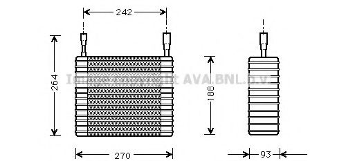 AVA QUALITY COOLING FDV025