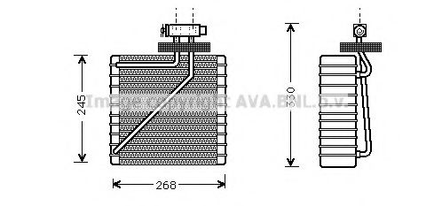 AVA QUALITY COOLING FDV271