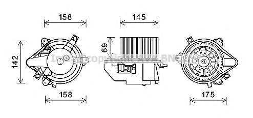 AVA QUALITY COOLING FT8430