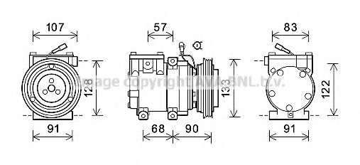 AVA QUALITY COOLING HYAK287