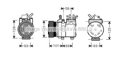 AVA QUALITY COOLING HYK166