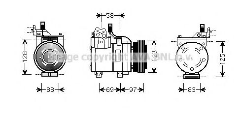 AVA QUALITY COOLING HYK198