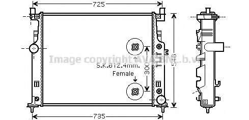 AVA QUALITY COOLING MS2458