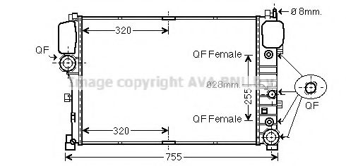 AVA QUALITY COOLING MS2492