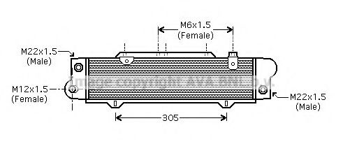 AVA QUALITY COOLING MS3346