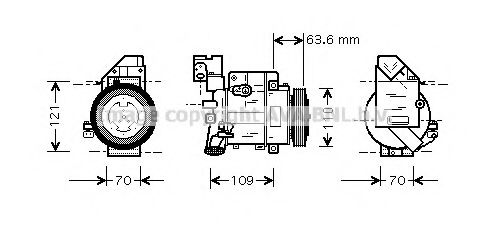 AVA QUALITY COOLING MSAK075