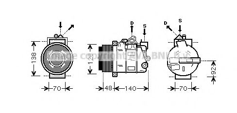 AVA QUALITY COOLING MSAK393