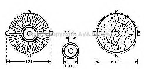 AVA QUALITY COOLING MSC424