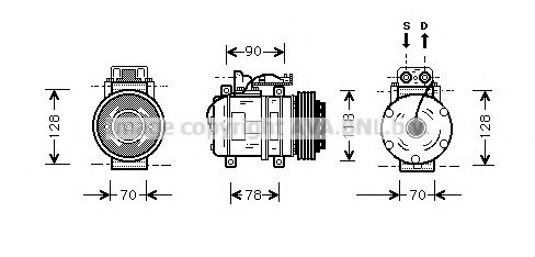 AVA QUALITY COOLING MSK275