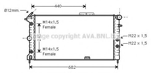 AVA QUALITY COOLING OLA2173