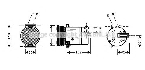 AVA QUALITY COOLING OLAK318