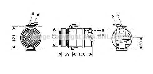 AVA QUALITY COOLING OLAK358