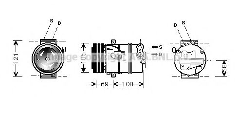 AVA QUALITY COOLING OLAK438