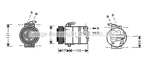 AVA QUALITY COOLING OLK317