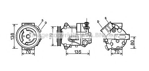 AVA QUALITY COOLING OLK495