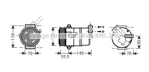 AVA QUALITY COOLING OLK498