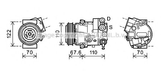 AVA QUALITY COOLING OLK606