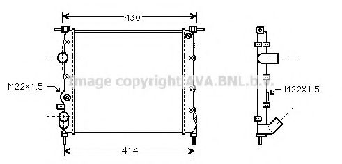 AVA QUALITY COOLING RT2260