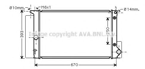 AVA QUALITY COOLING TOA2474