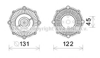 AVA QUALITY COOLING TOC591