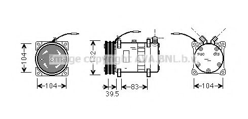 AVA QUALITY COOLING UVAK035