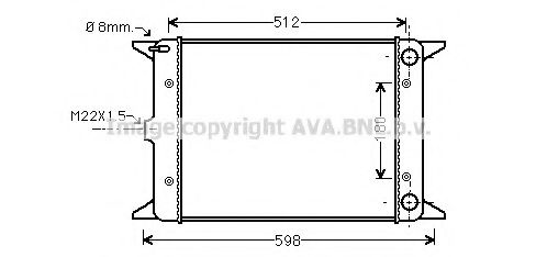 AVA QUALITY COOLING VW2005