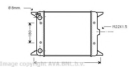 AVA QUALITY COOLING VW2012