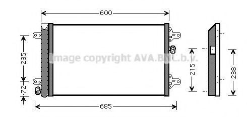 AVA QUALITY COOLING VW5183D