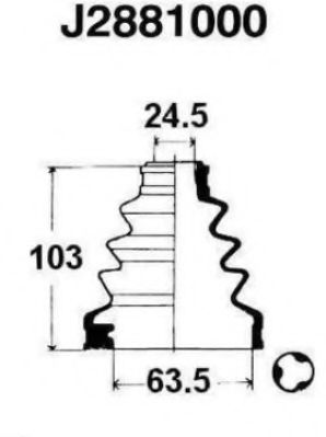 NIPPARTS J2881000