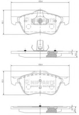 NIPPARTS J3601082